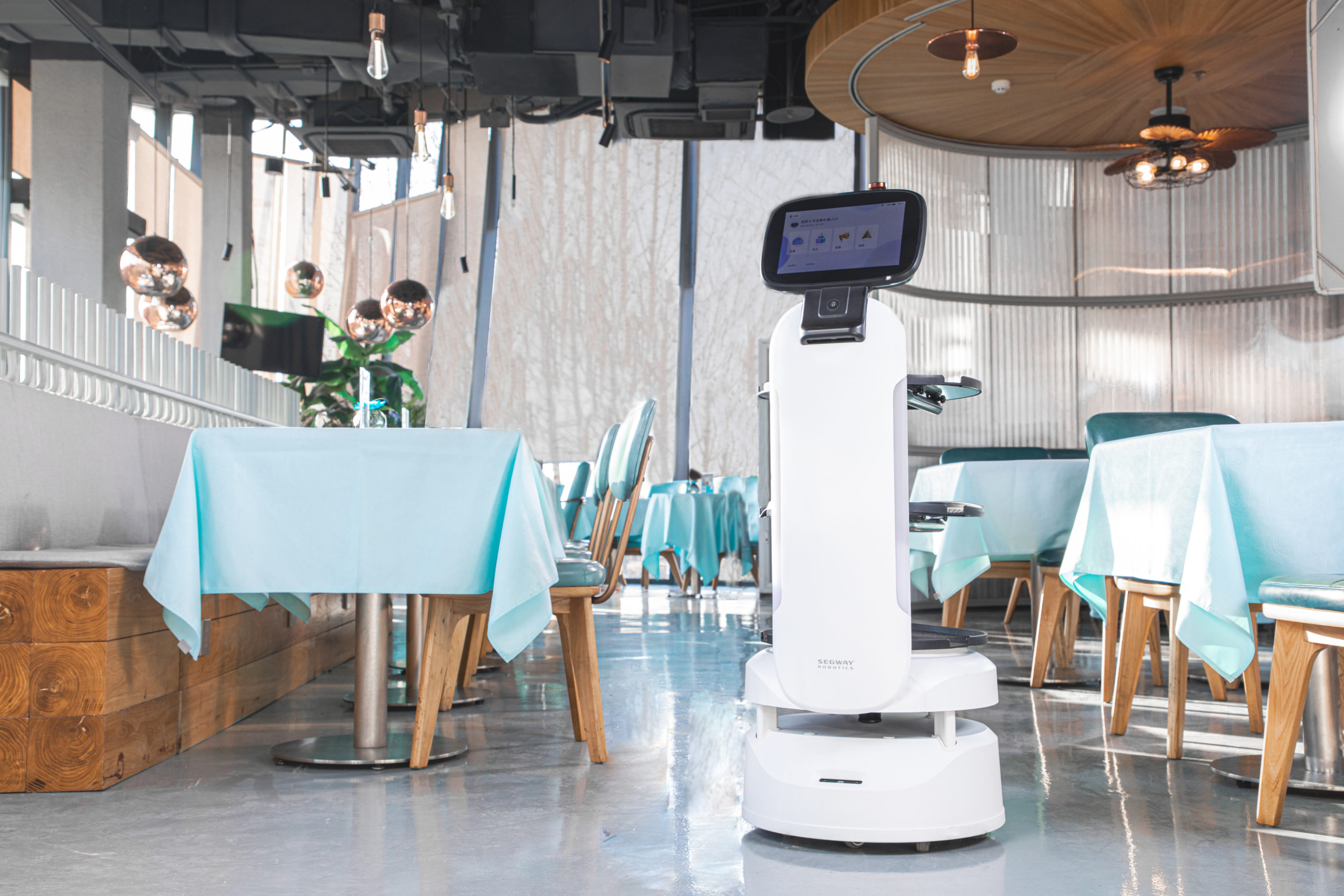 segway robotics restaurant service robot